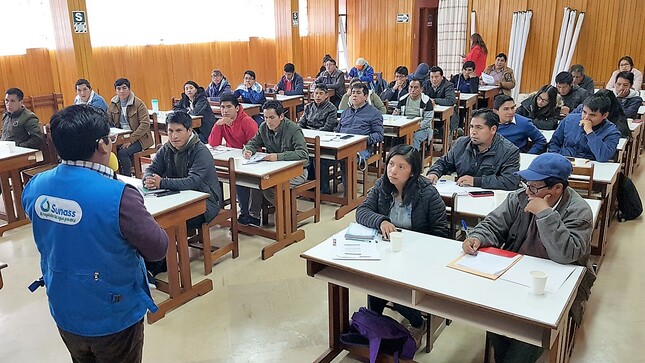 Sunass capacitó a gobiernos locales