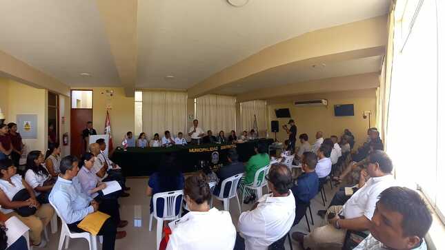El Alto fue escenario de importante mesa de trabajo multipartidaria de Mincetur a Nivel Provincial, estuvo presente viceministra Burns