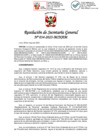 Vista preliminar de documento RSG. 034-2023-MINAM