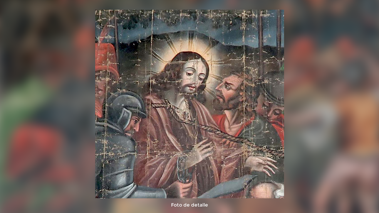 Ministerio de Cultura declaró Patrimonio Cultural de la Nación a pintura en óleo denominada “Prendimiento de Cristo”