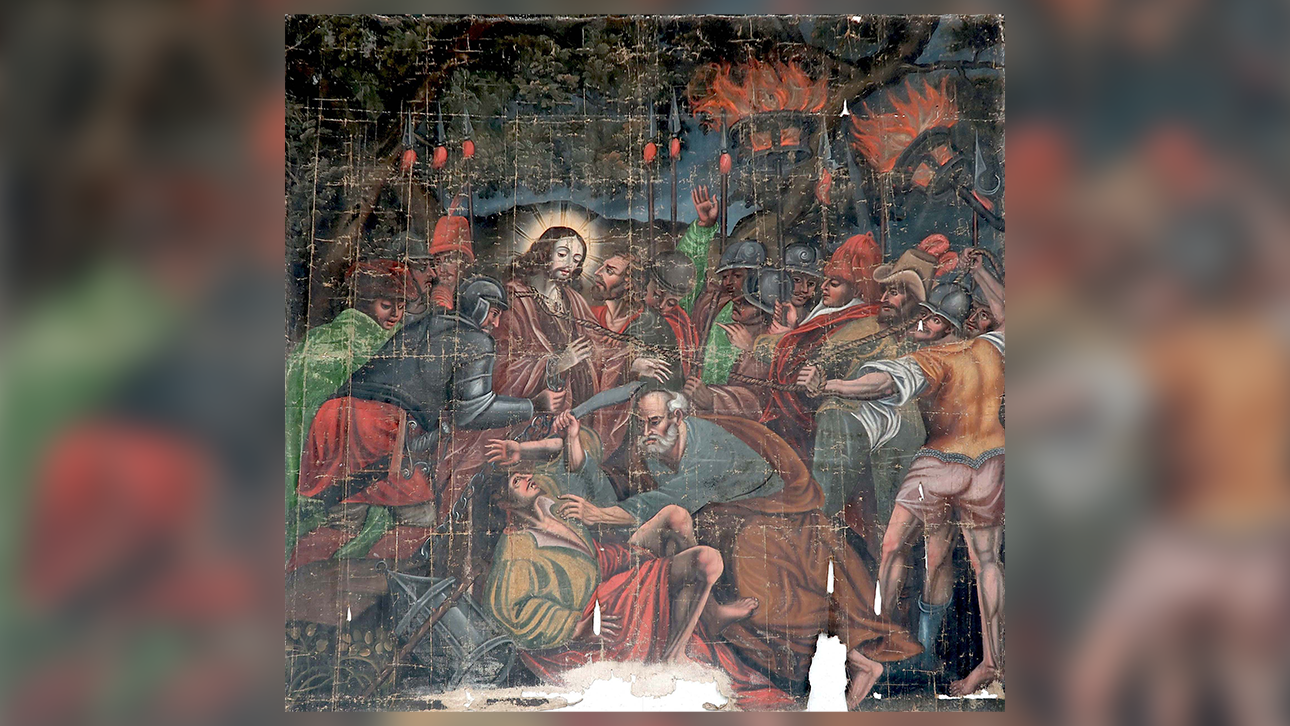 Ministerio de Cultura declaró Patrimonio Cultural de la Nación a pintura en óleo denominada “Prendimiento de Cristo”