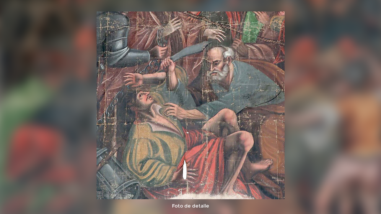 Ministerio de Cultura declaró Patrimonio Cultural de la Nación a pintura en óleo denominada “Prendimiento de Cristo”