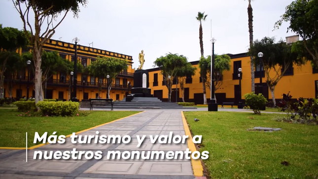 Queremos que los espacios emblemáticos del Callao luzcan imponentes como antaño.