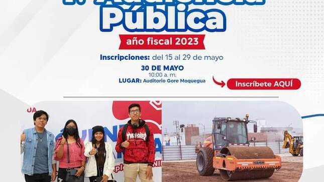 NOTA DE PRENSA N° 121- 2023/RR.PP./GRM