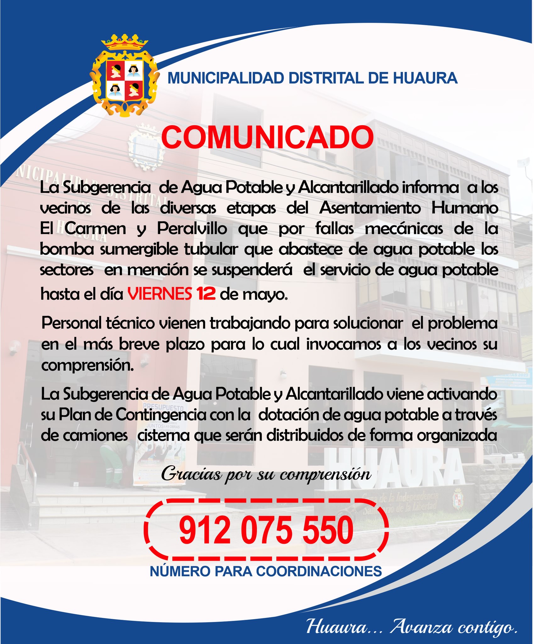 COMUNICADO