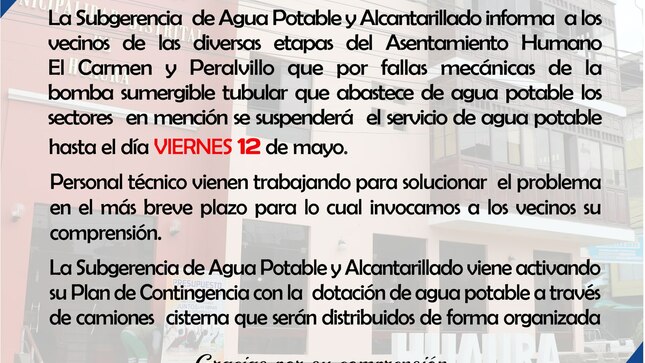 COMUNICADO