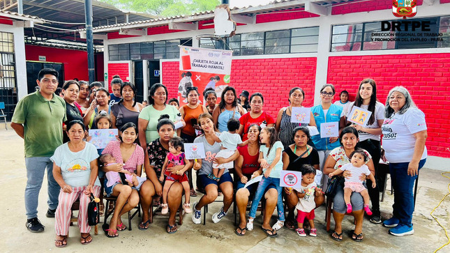 Una activación educativa, dirigida a niños, niñas, jóvenes madres de familia del A-H 18 de mayo