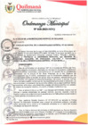 Vista preliminar de documento Ordenanza Municipal N° 018-2023-MDQ - APROBAR EL PROGRAMA MUNICIPAL DE EDUCACION, CULTURA Y CIUDADANIA AMBIENTAL DE LA MDQ