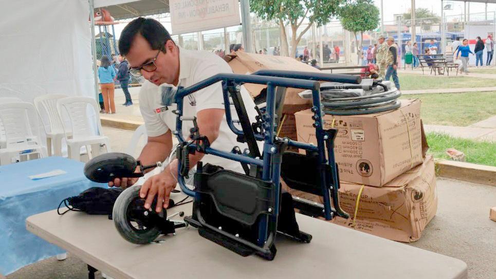 Instituto Nacional de Rehabilitación certificó a 80 pobladores con discapacidad en Ica