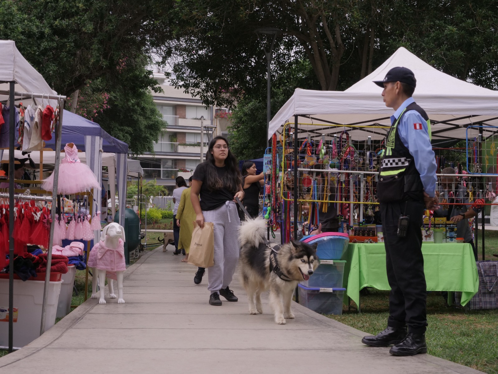 Realizamos concurrida jornada de atención veterinaria en el parque Acosta