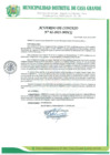 Vista preliminar de documento Acuerdo de Concejo 062-2023