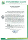 Vista preliminar de documento Acuerdo de Concejo 070-2023