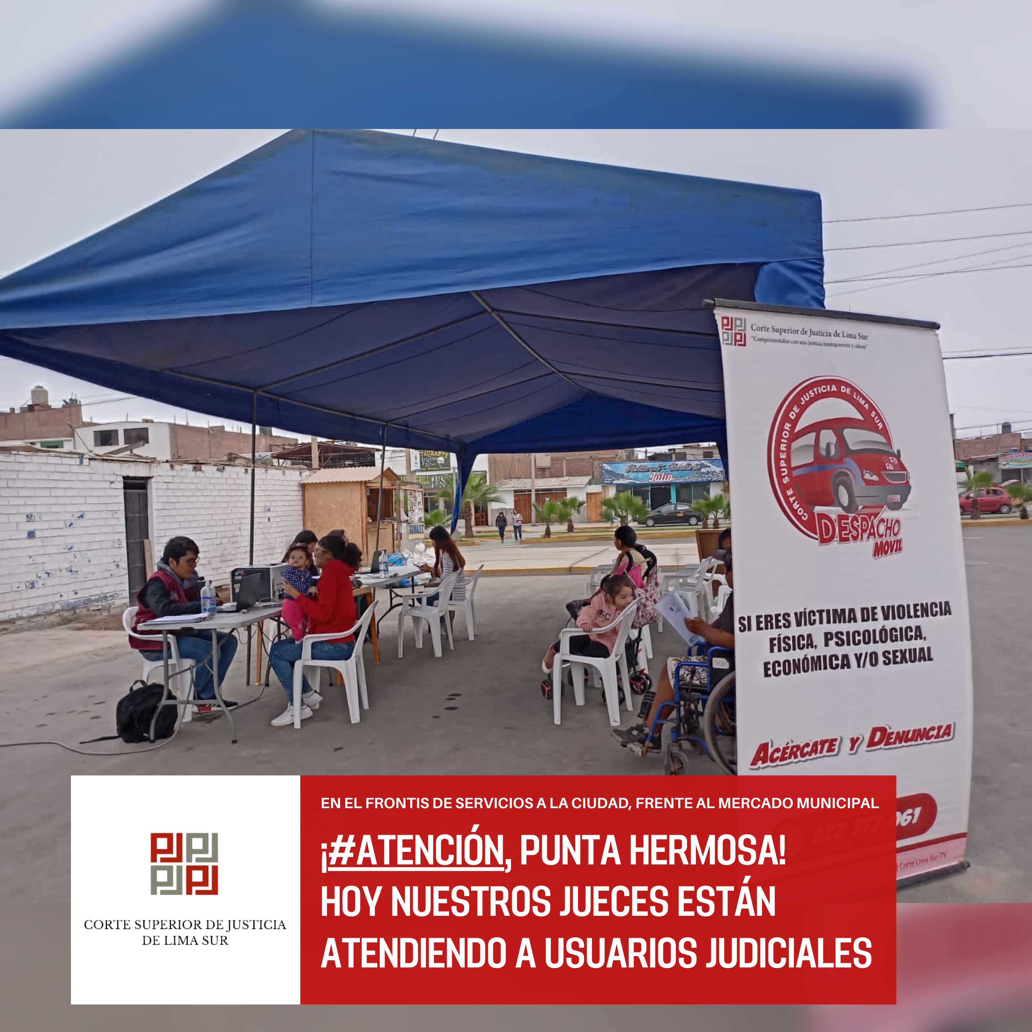 Nuestro Despacho Móvil estuvo presente en Punta Hermosa