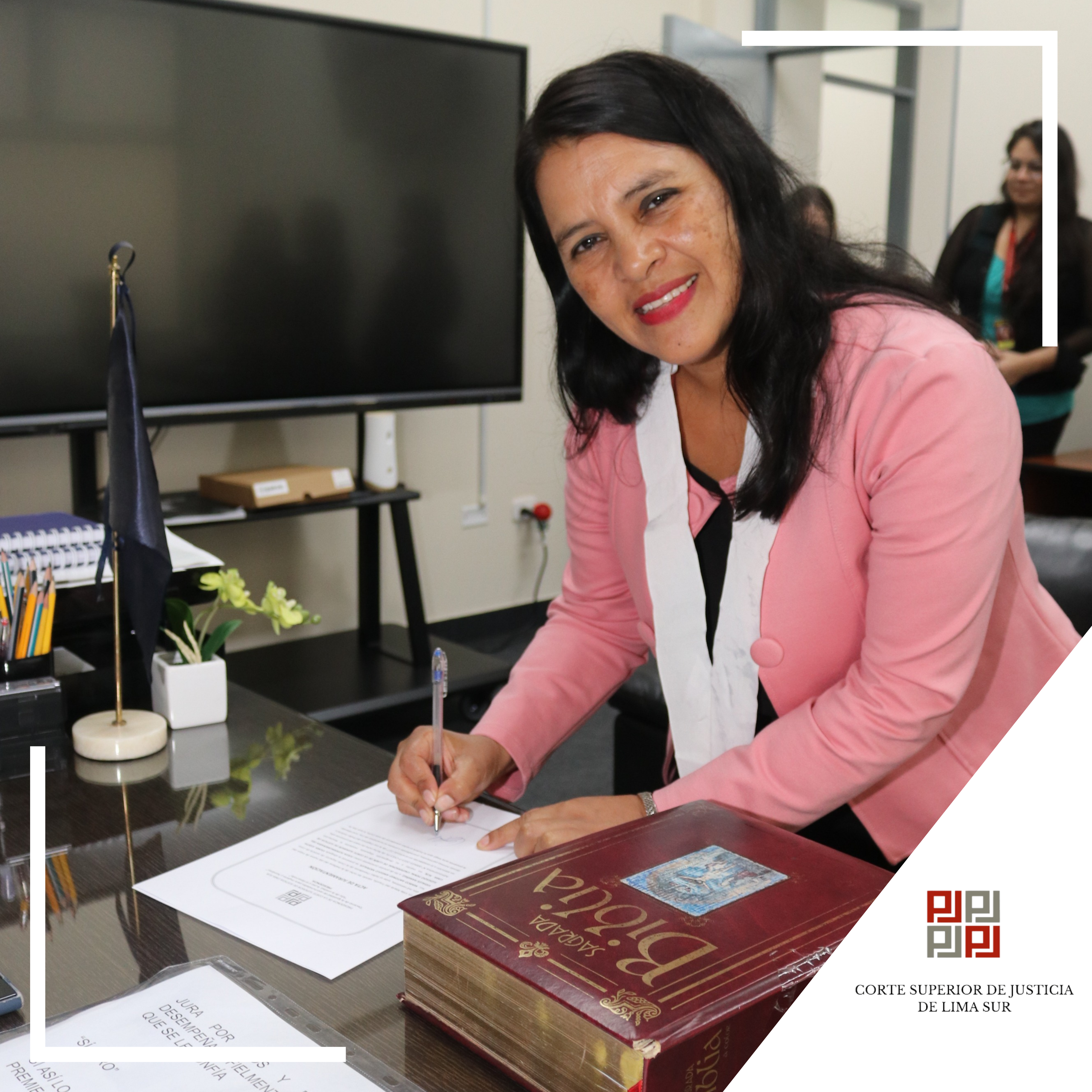 Presidente juramentó a nueva jueza para Juzgado de Lurín