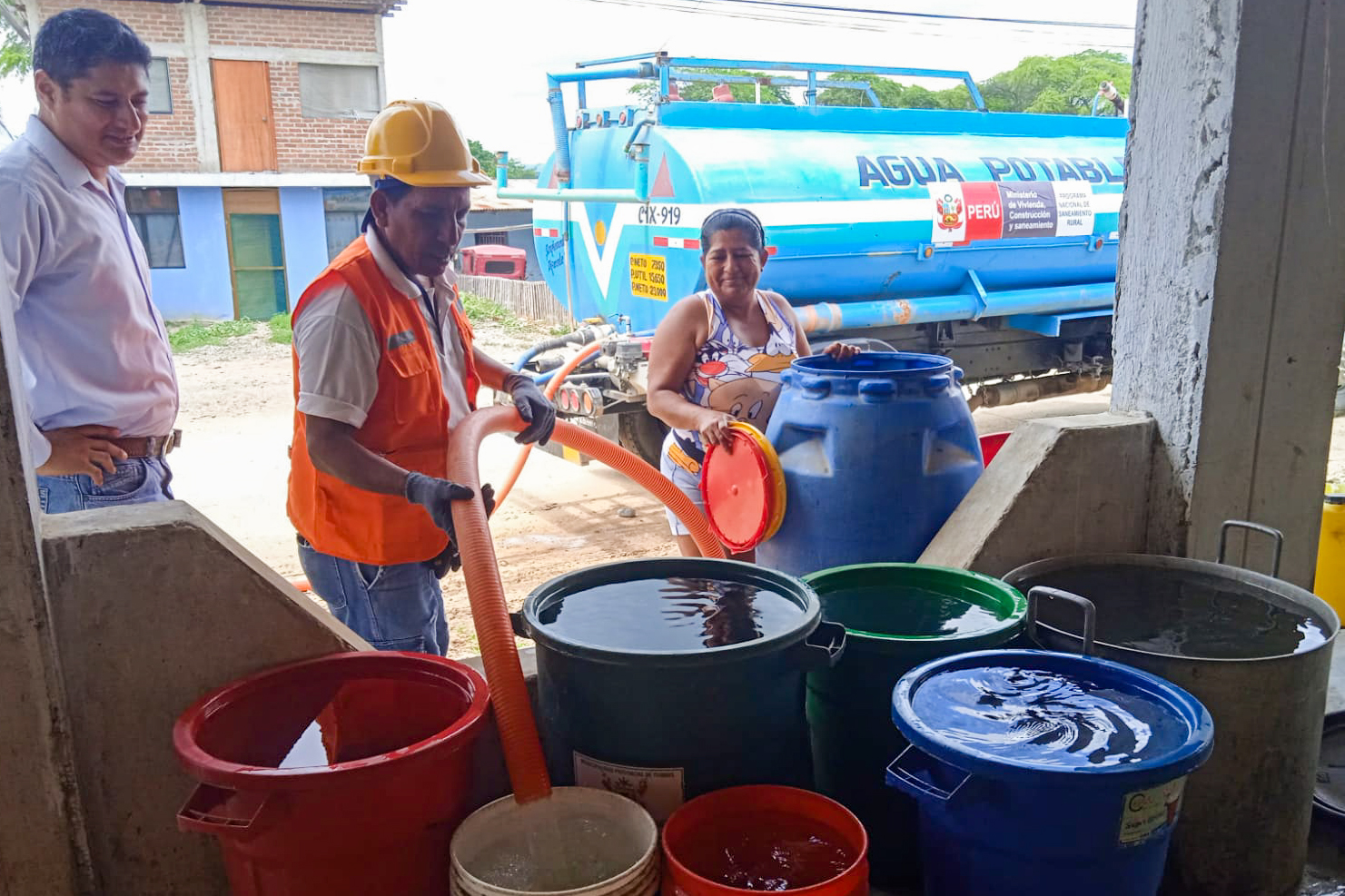 Distribución de agua