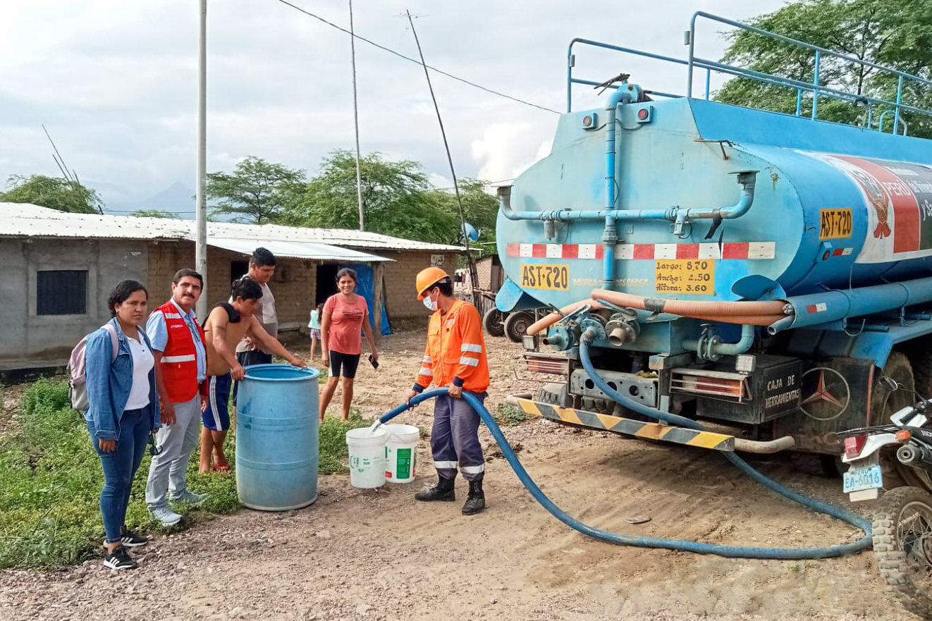 Reparto de agua potable