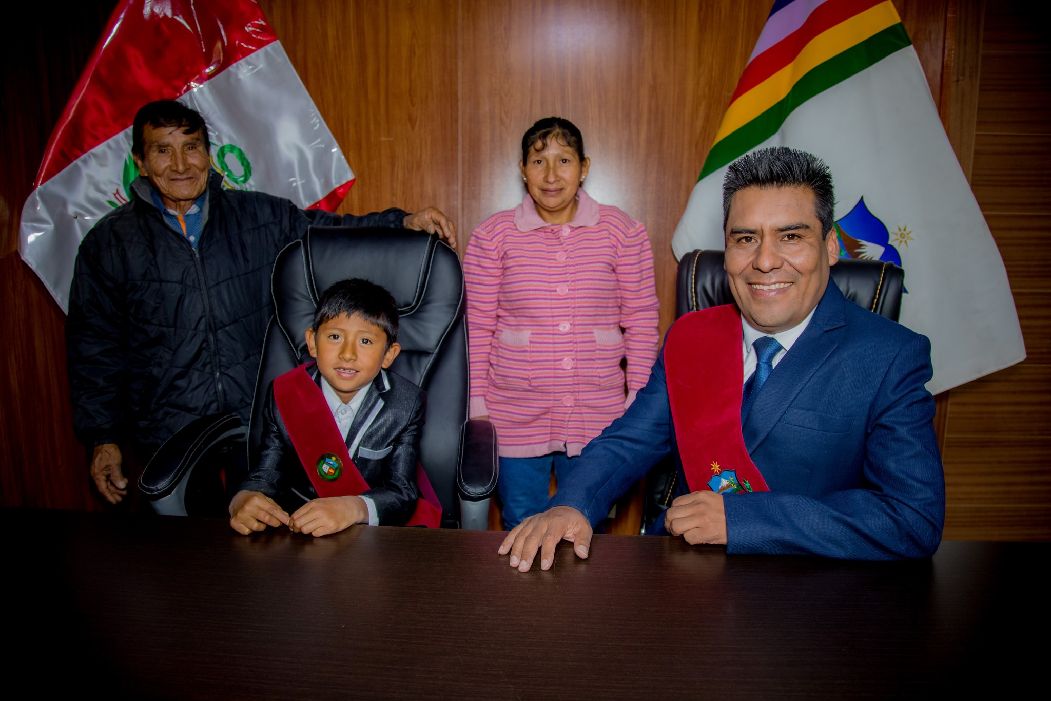 Mandatario Regional Percy Godoy impulsa generación de nuevos líderes tras exitosa experiencia de escolar Jheyson Casimiro como gobernador