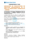 Vista preliminar de documento AMPLIACION DE CONVOCATORIA DE PRÁCTICAS PROFESIONALES