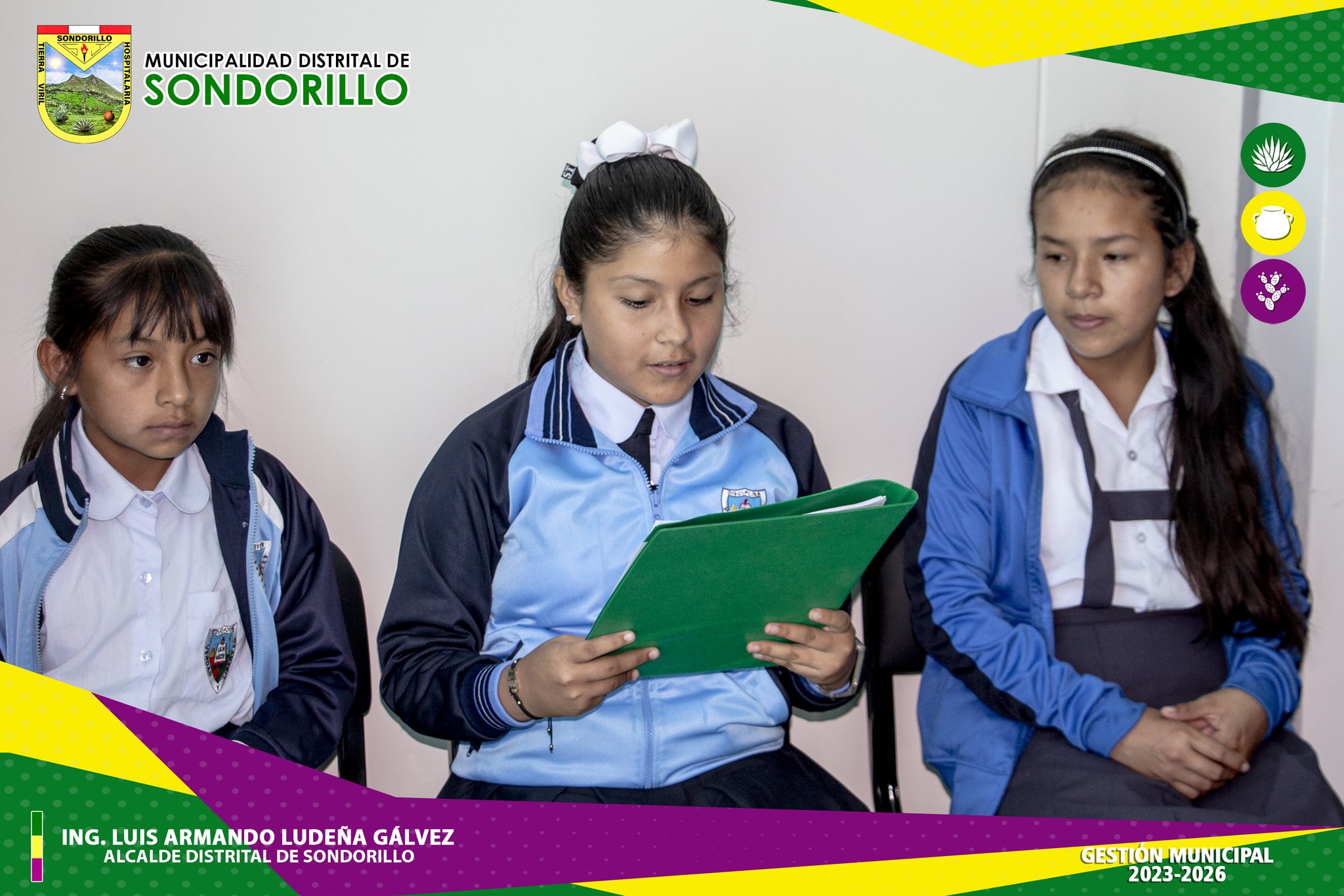 Visita de estudiantes de la I.E Primaria Sondorillo