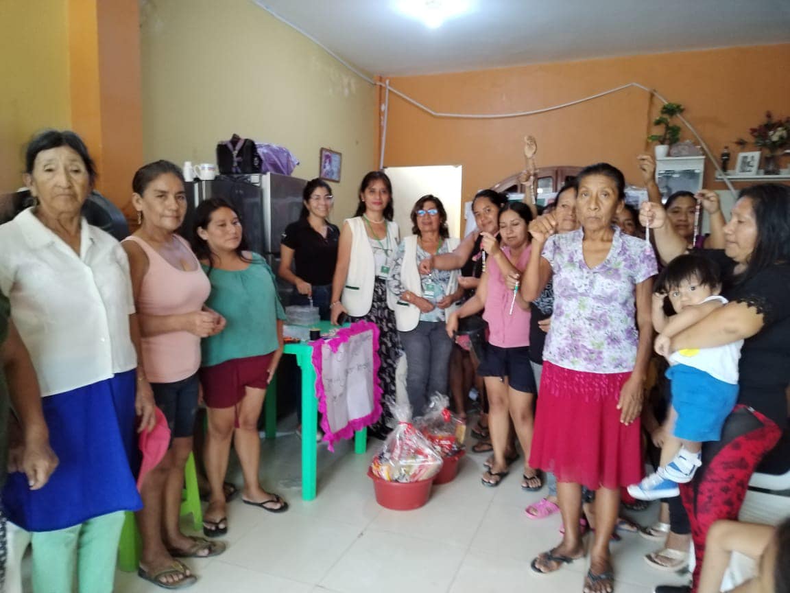 COMITÉ DE DAMAS cAPULLANAS EN ACCIÓN REALIZA CURSO DE BISUTERÍA FINA EN LOS OLIVOS