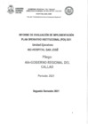 Vista preliminar de documento informeEvaluacionDeImplementacionDelPoi2021segundoSemestre_25_05_2022