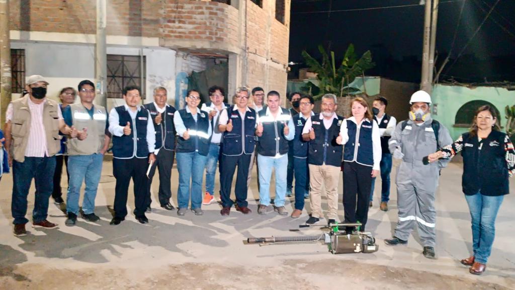 Ica Minsa fortalece medidas de control del dengue con fumigación de 1400 viviendas