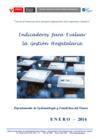 Vista preliminar de documento Indicadores de Gestión Hospitalaria del INEN - Enero 2014
