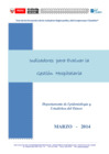 Vista preliminar de documento Indicadores de Gestión Hospitalaria del INEN - Marzo 2014