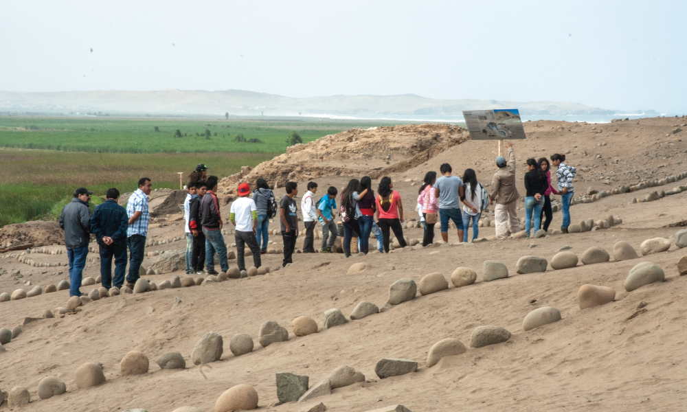 Se cumplieron 18 años de investigaciones en el milenario puerto de la civilización Caral.