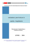Vista preliminar de documento Indicadores de Gestión Hospitalaria del INEN - Junio 2014