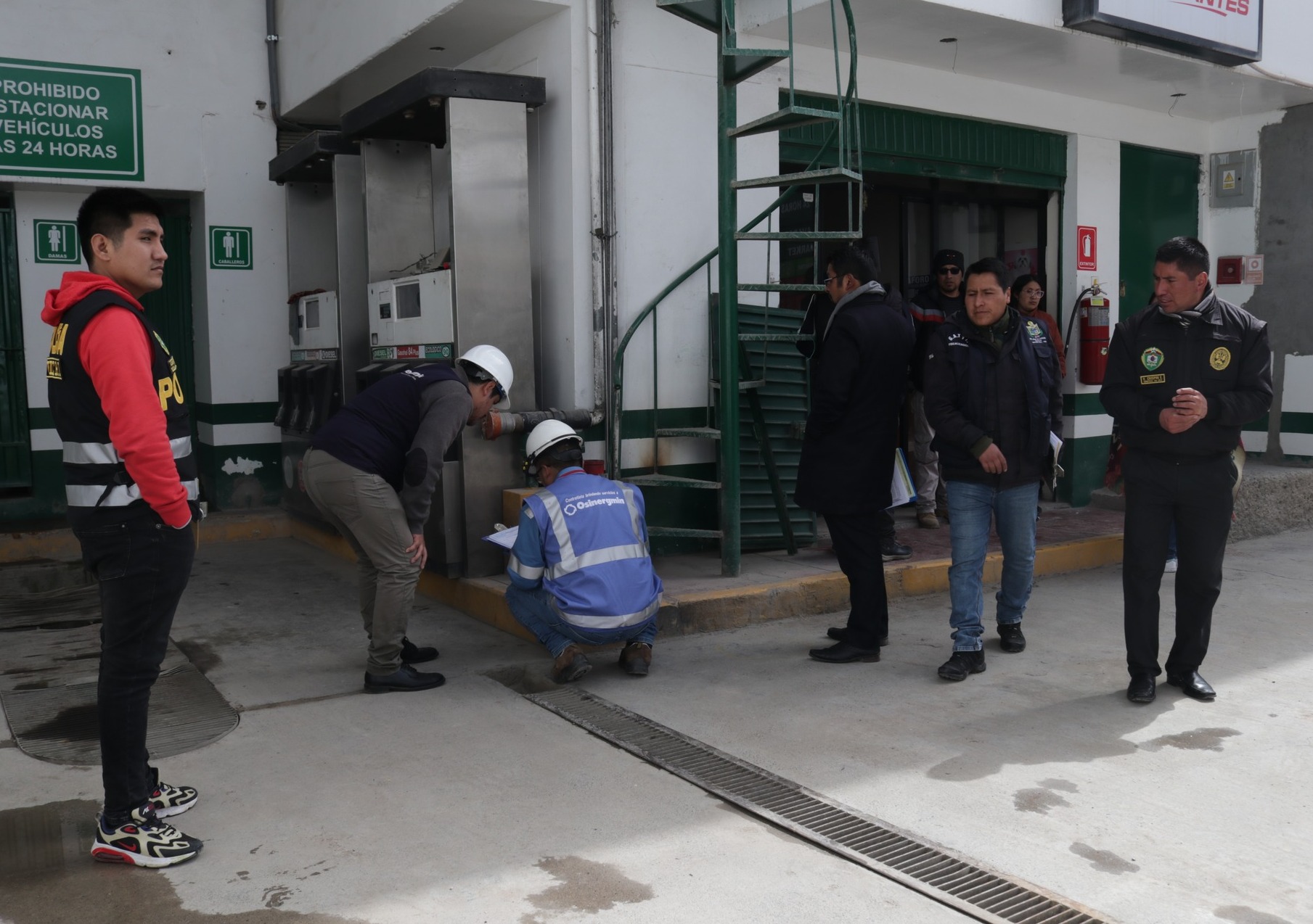 Archivo JPG realizando la inspección