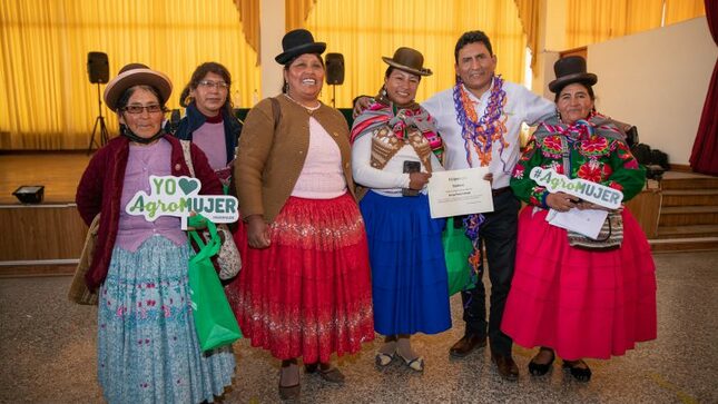 Agrobanco presenta producto financiero para atender a las pequeñas productoras agropecuarias