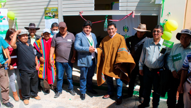 Agrobanco inaugura oficina en Curahuasi para atender a los pequeños productores agropecuarios apurimeños