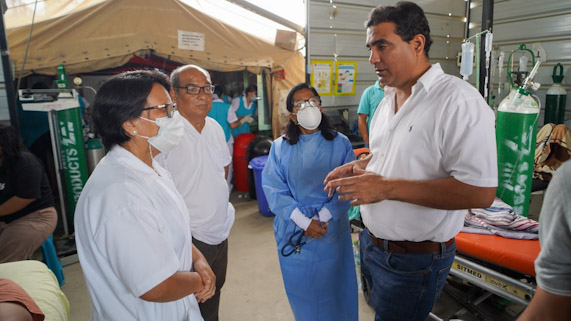 Dengue: Gobernador Luis Neyra anuncia instalación de hospital itinerante y repotenciar Uviclin