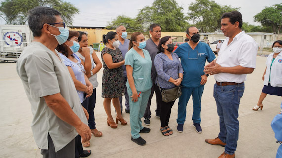 Dengue: Gobernador Luis Neyra anuncia instalación de hospital itinerante y repotenciar Uviclin