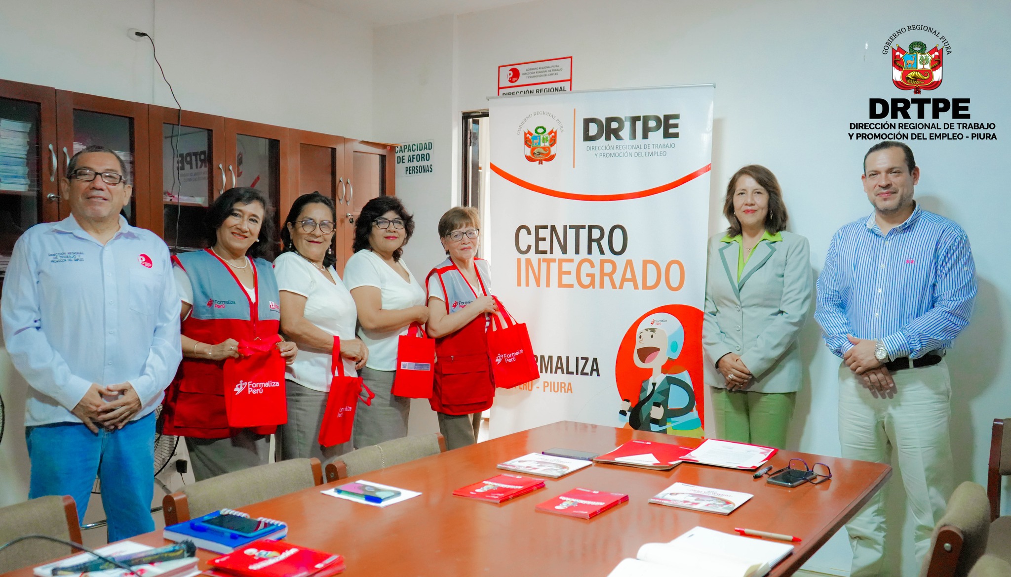 La Dirección de Trabajo y Promoción del Empleo Piura pone en marcha la oficina de Centro Integrado "Formaliza Perú" en la región.