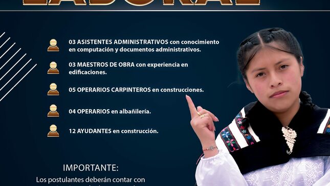 oportunidad laboral
