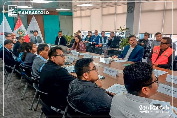 mesa de trabajo con los representantes del Ministerio de Desarrollo Agrario y Riego del Perú