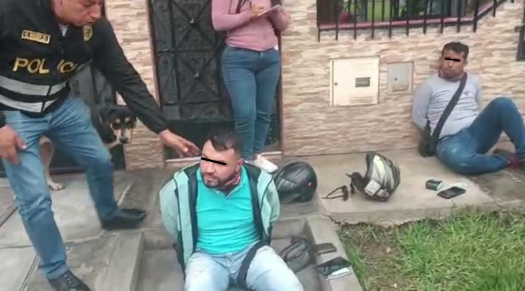 Tres presuntos delincuentes son capturados por extorsionar con préstamos “gota a gota” en Los Olivos
