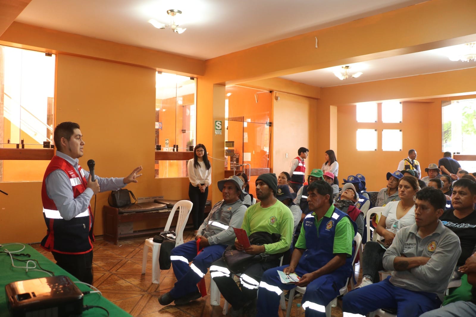 OFICINA DE RECURSOS HUMANOS DE LA MDH, REALIZA CHARLA DE ORIENTACION SOBRE EL DERECHO A LA LIBERTAD SINDICAL DE LOS TRABAJADORES