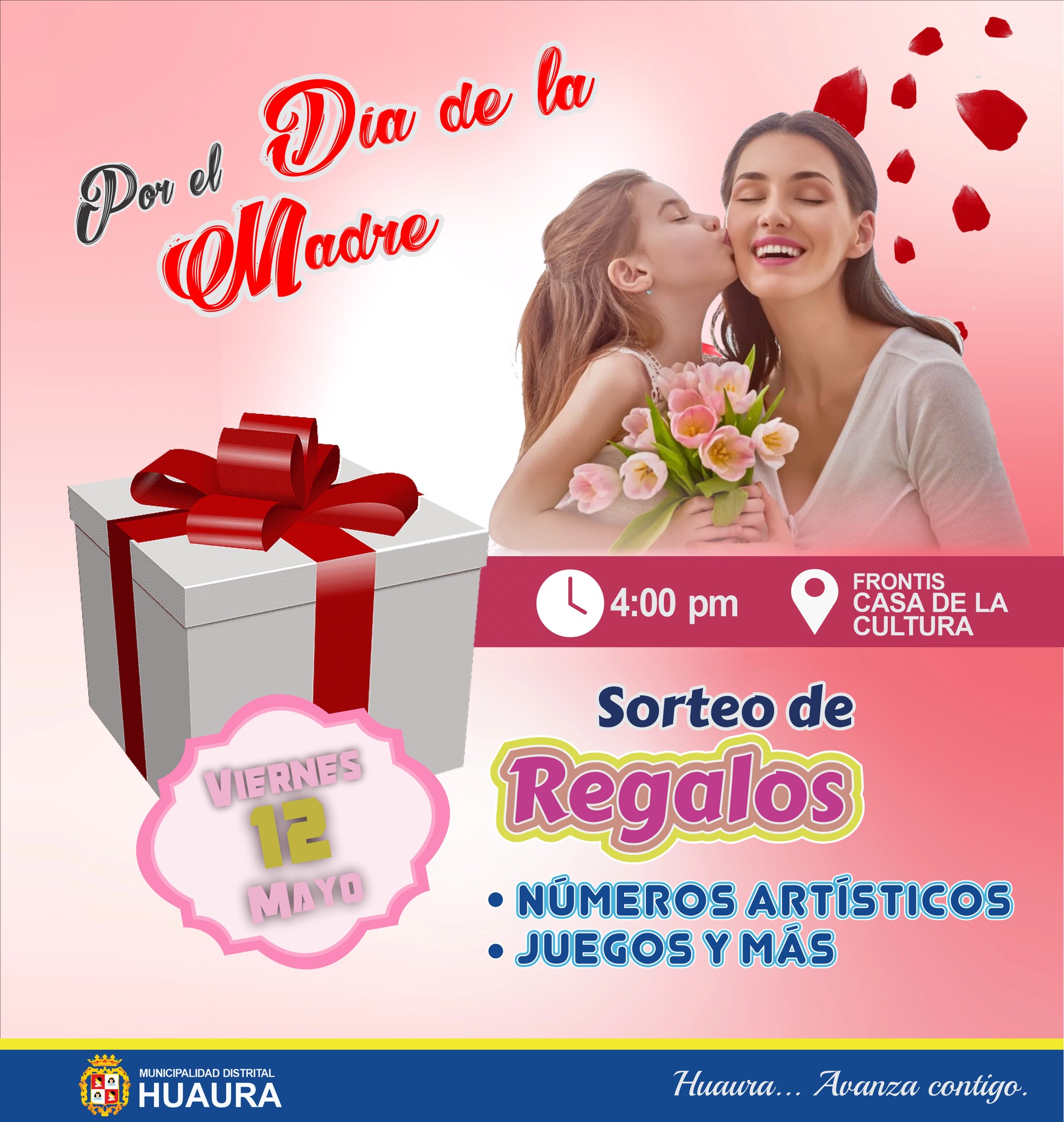 GRAN AGASAJO A LA MAMÁ HUAURINA EN SU DÍA