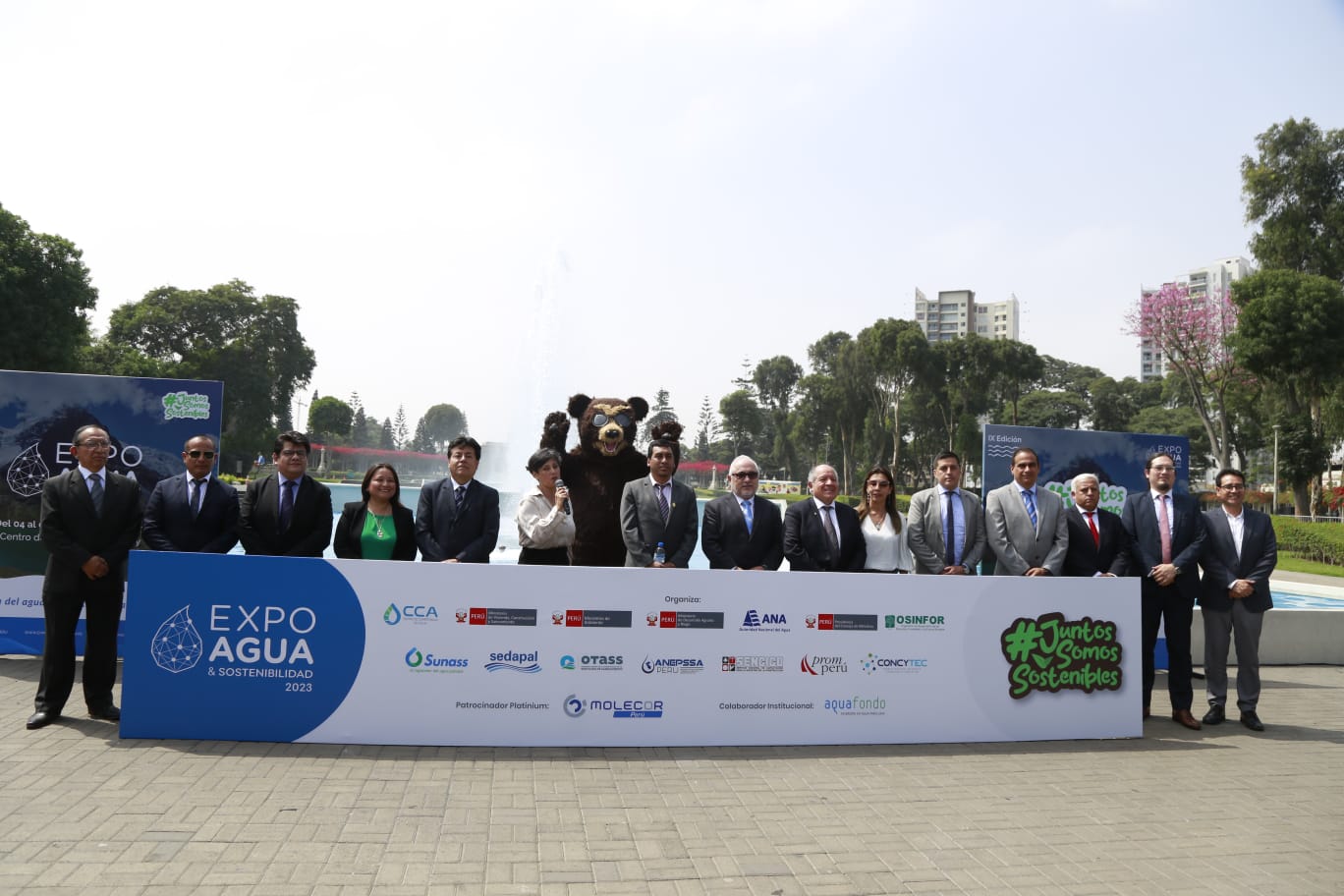 Fotografía del inicio de ExpoAgua 2