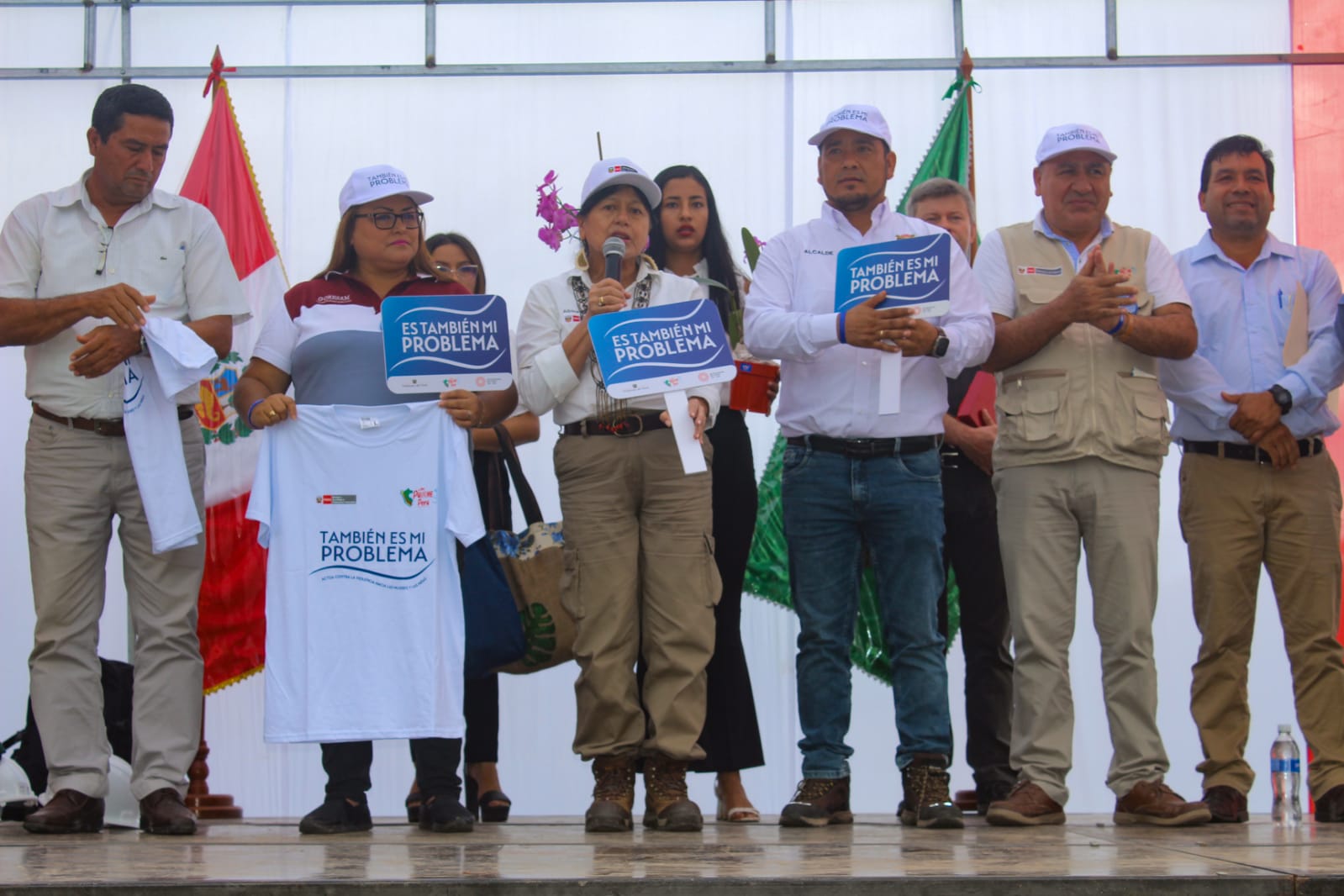 Ministra del Ambiente lanza campaña