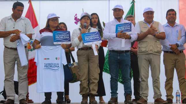 Ministra del Ambiente lanza campaña