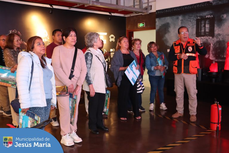 📢 La Municipalidad de Jesús María, en su labor preventiva, continúa con las capacitaciones integrales con apoyo del Centro de Operaciones de Emergencia Nacional #COEN 👏.