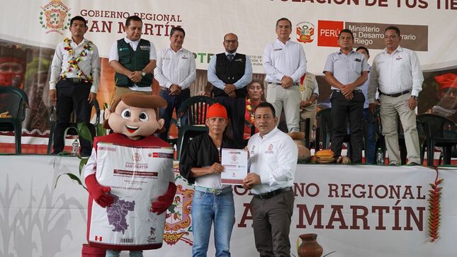 Entrega de títulos