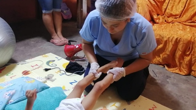 Servicios gratuitos de fisioterapia a domicilio inició la MPT. 