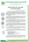 Vista preliminar de documento Resolución de Alcaldía 094-2023