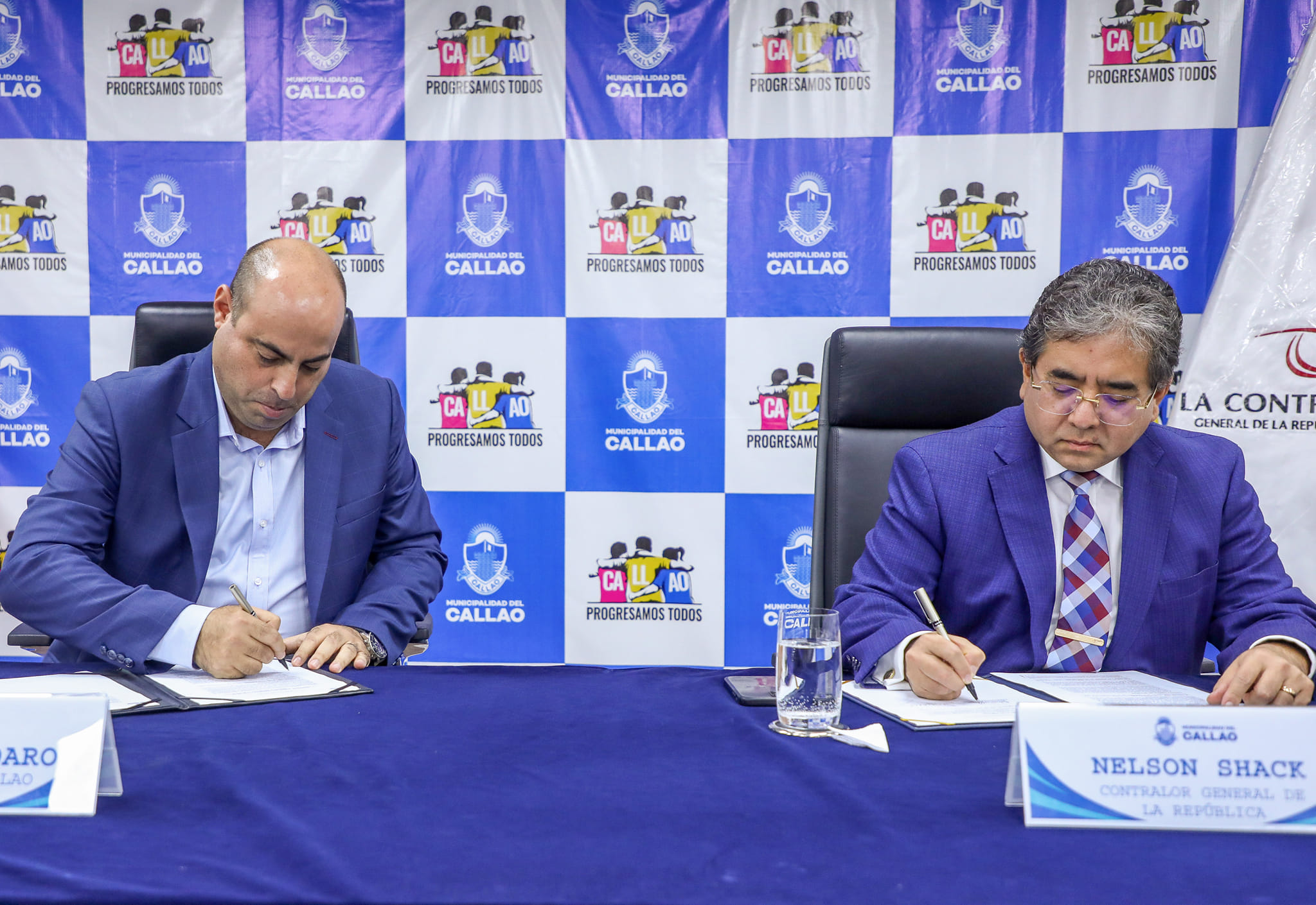 La Municipalidad del Callao y la Contraloría General de la República, firmaron un convenio interinstitucional con el claro objetivo de erradicar la corrupción en el primer puerto.