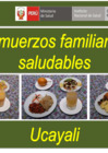 Vista preliminar de documento 22 Almuerzos FAMILIARES saludables Ucayali 2024